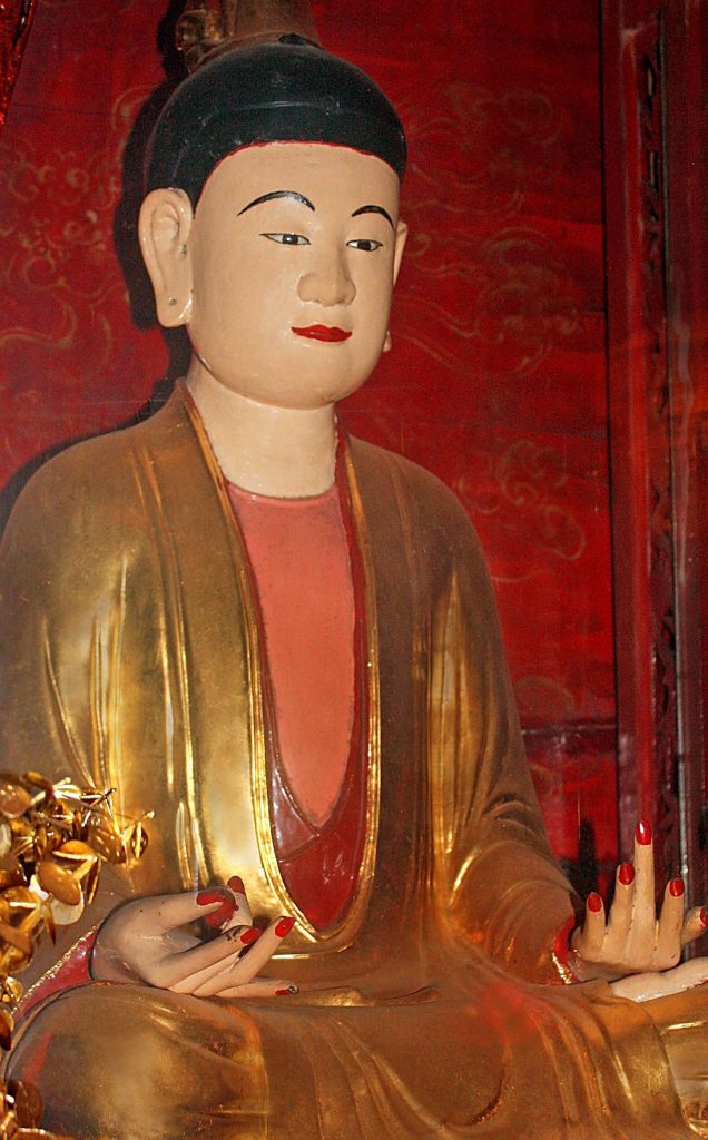 BỨC TƯỢNG TH&Aacute;NH MẪU LIỂU HẠNH ĐƯỢC Đ&Uacute;C 1871 HIỆN ĐANG ĐẶT TẠI PHỦ QUẢNG CUNG HUYỆN &Yacute; Y&Ecirc;N TỈNH NAM ĐỊNH Compressed 636x1024